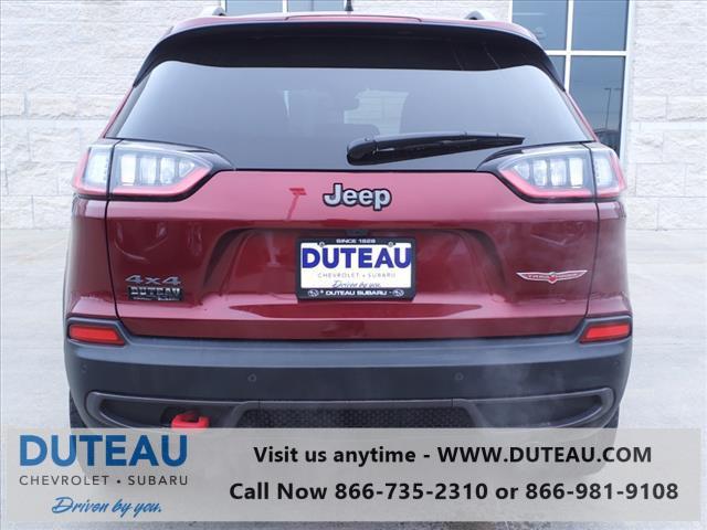 used 2021 Jeep Cherokee car, priced at $22,900