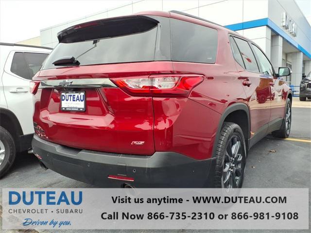 used 2021 Chevrolet Traverse car, priced at $25,900