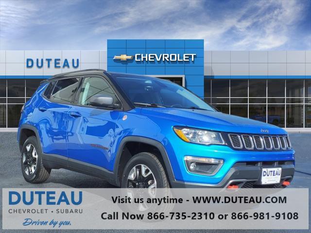 used 2018 Jeep Compass car, priced at $18,900