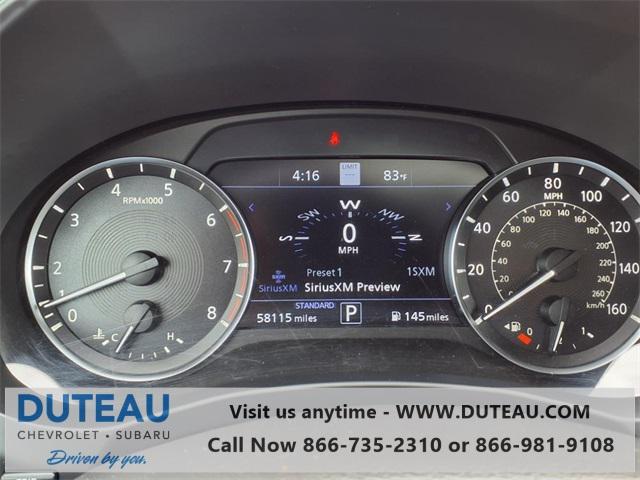used 2022 INFINITI QX55 car, priced at $27,900
