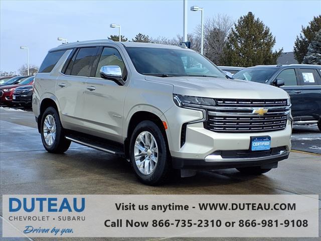 used 2021 Chevrolet Tahoe car, priced at $52,900