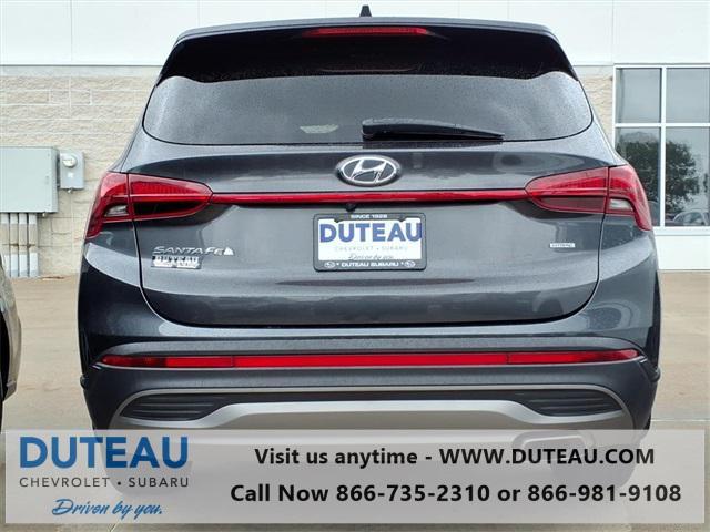 used 2021 Hyundai Santa Fe car, priced at $14,900