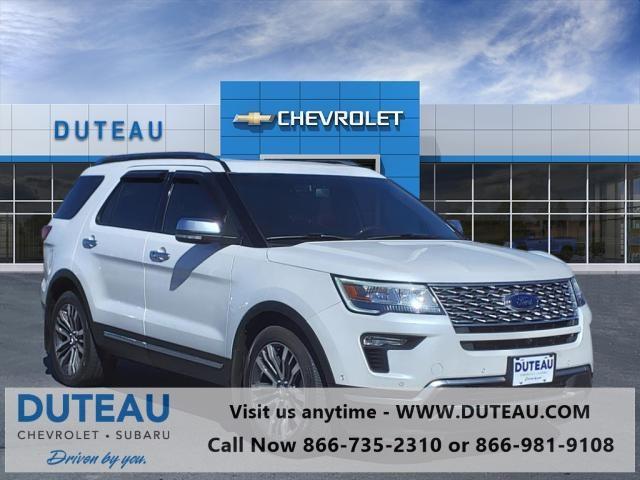 used 2018 Ford Explorer car, priced at $22,900