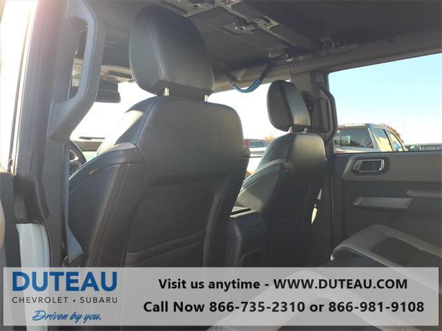 used 2023 Ford Bronco car, priced at $49,900