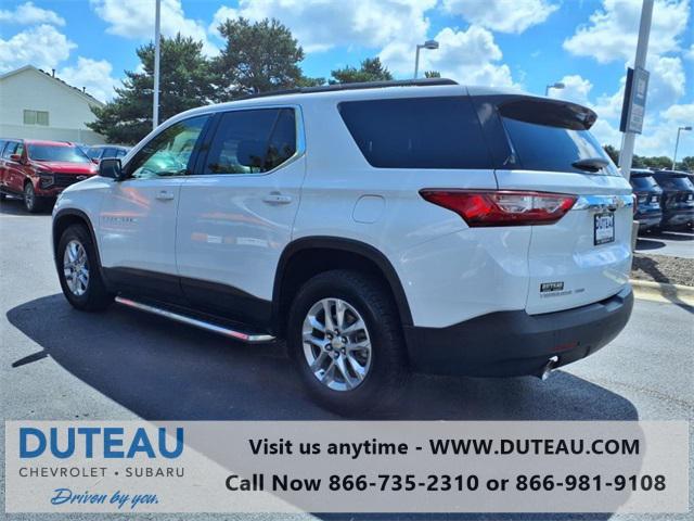 used 2021 Chevrolet Traverse car, priced at $22,400