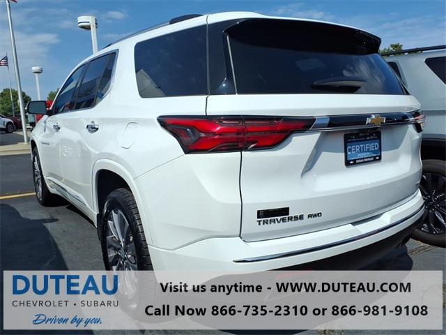 used 2023 Chevrolet Traverse car, priced at $36,400