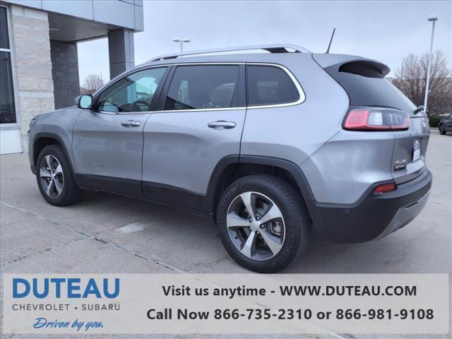 used 2021 Jeep Cherokee car, priced at $21,900