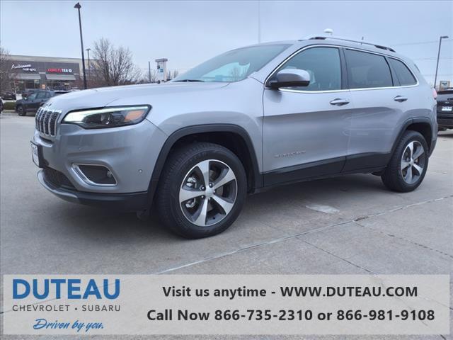 used 2021 Jeep Cherokee car, priced at $21,900