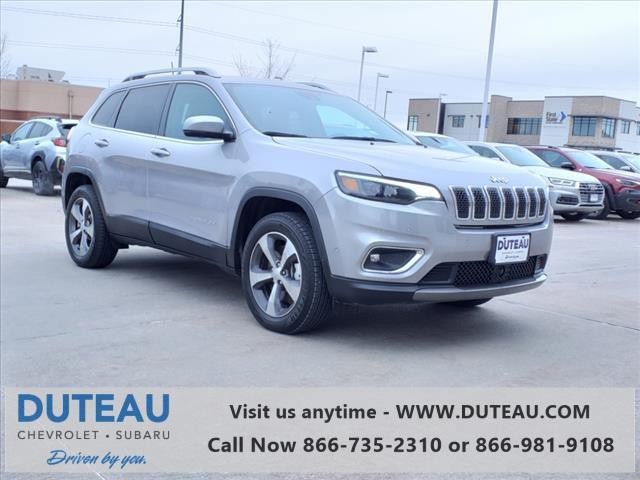 used 2021 Jeep Cherokee car, priced at $21,900