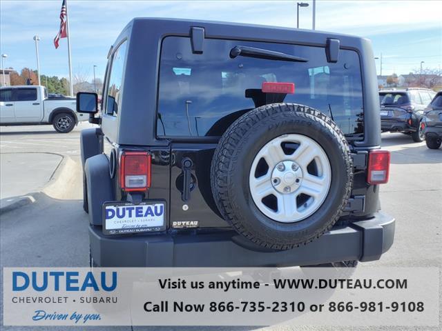 used 2016 Jeep Wrangler car, priced at $18,900