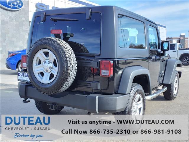 used 2016 Jeep Wrangler car, priced at $18,900