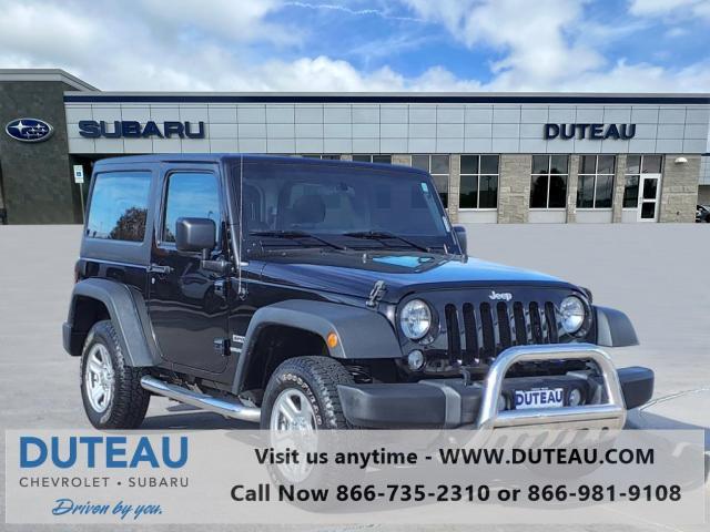 used 2016 Jeep Wrangler car, priced at $18,900