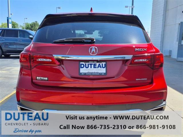 used 2019 Acura MDX car, priced at $27,900