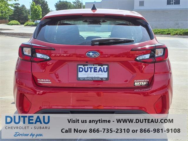 new 2025 Subaru Impreza car, priced at $30,704