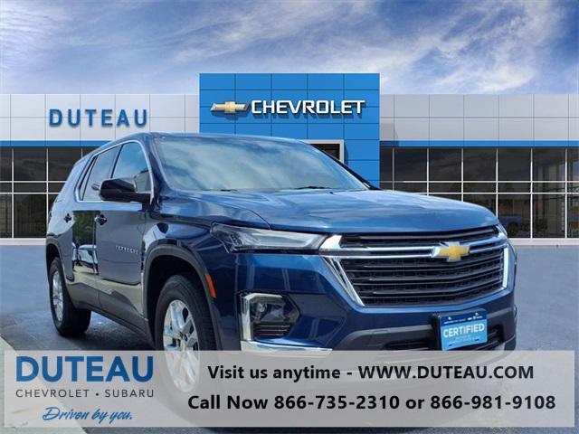 used 2022 Chevrolet Traverse car, priced at $28,900