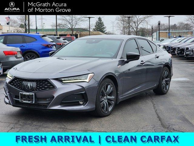 used 2021 Acura TLX car, priced at $30,317