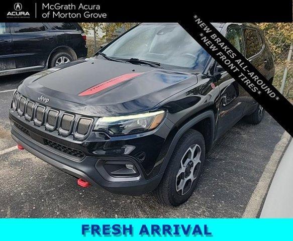 used 2022 Jeep Compass car, priced at $23,899
