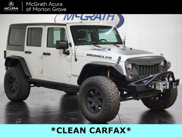 used 2017 Jeep Wrangler Unlimited car, priced at $19,849