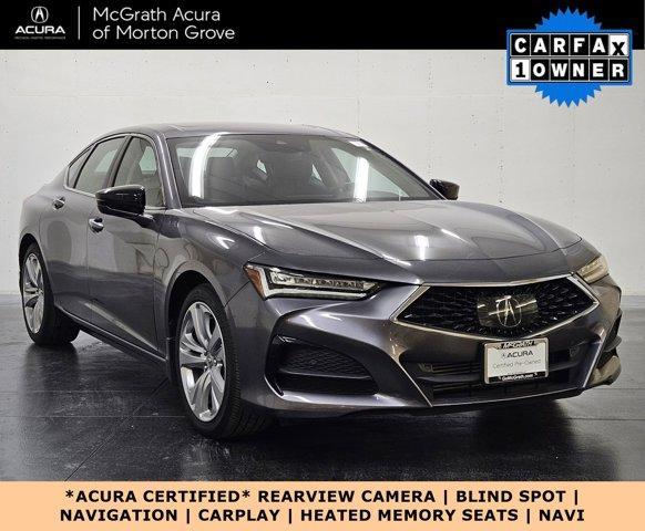 used 2022 Acura TLX car, priced at $28,351