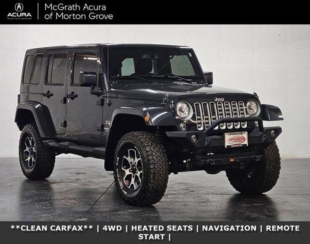 used 2017 Jeep Wrangler Unlimited car, priced at $25,175
