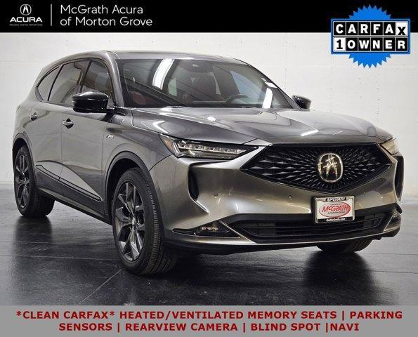 used 2022 Acura MDX car, priced at $43,559