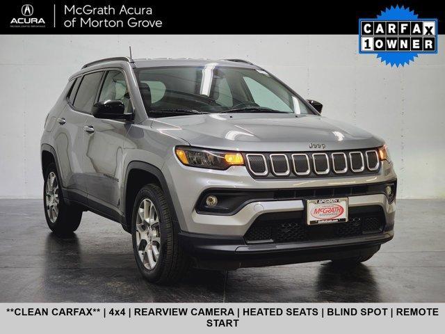 used 2022 Jeep Compass car, priced at $24,213