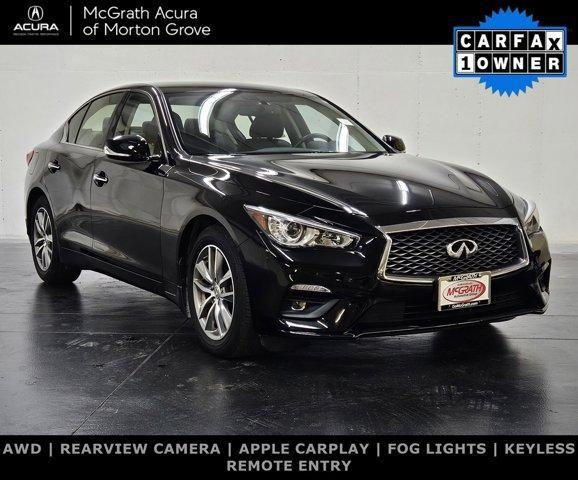 used 2021 INFINITI Q50 car, priced at $27,999