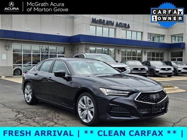 used 2021 Acura TLX car, priced at $27,999