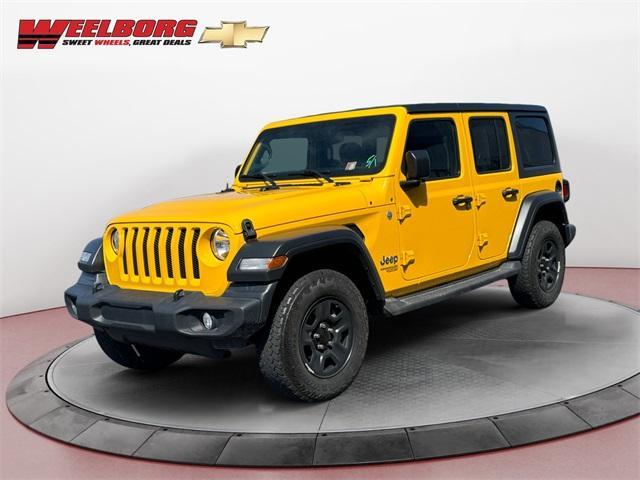 used 2021 Jeep Wrangler Unlimited car, priced at $30,967