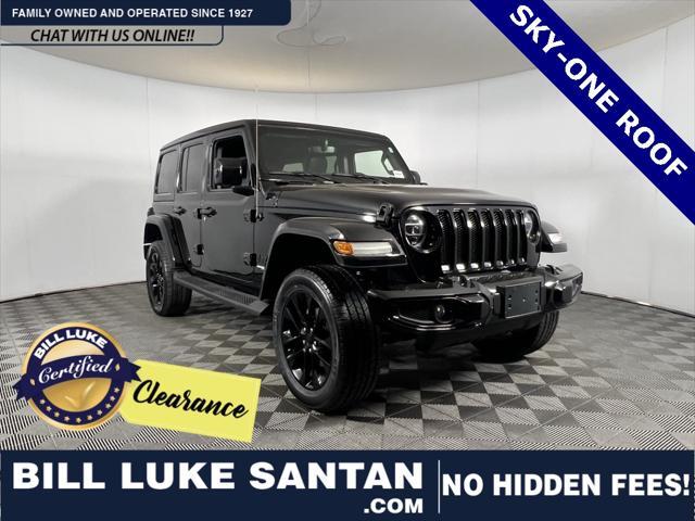 used 2021 Jeep Wrangler Unlimited car, priced at $33,273