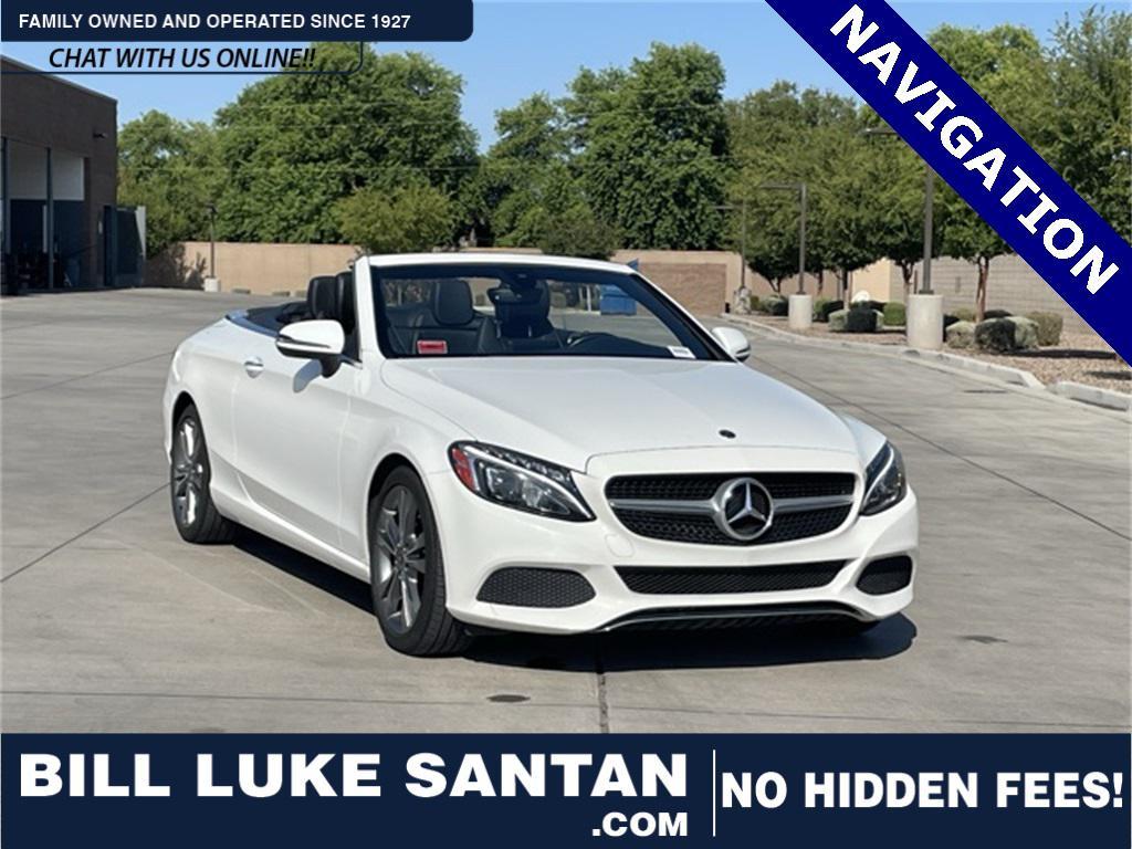 used 2018 Mercedes-Benz C-Class car, priced at $23,373