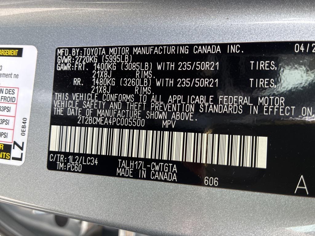 used 2023 Lexus RX 500h car, priced at $56,973