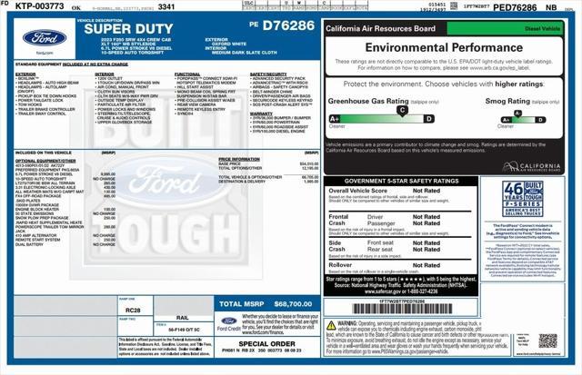 used 2023 Ford F-250 car, priced at $55,473