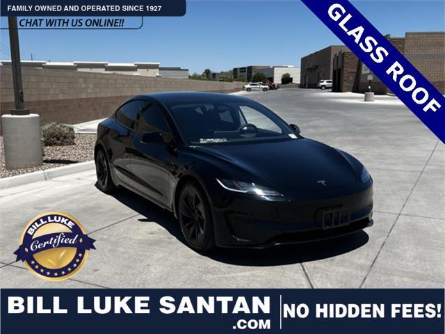 used 2024 Tesla Model 3 car, priced at $43,973