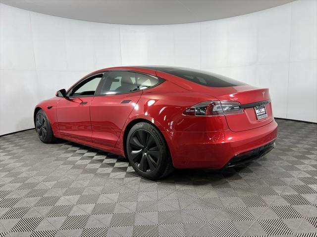 used 2021 Tesla Model S car, priced at $39,073