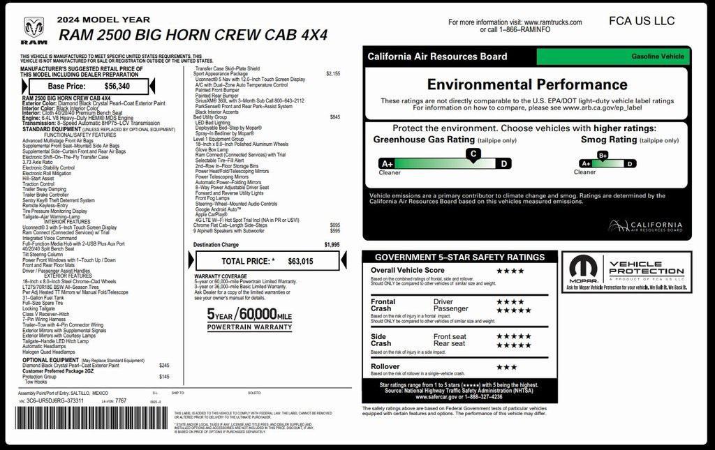 used 2024 Ram 2500 car, priced at $42,573