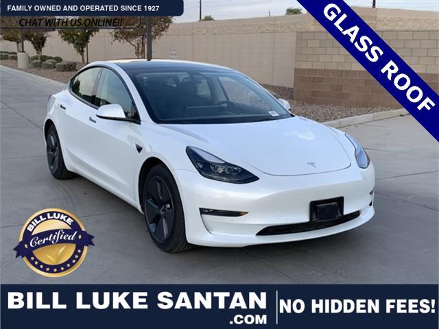 used 2022 Tesla Model 3 car