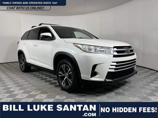 used 2019 Toyota Highlander car, priced at $22,773