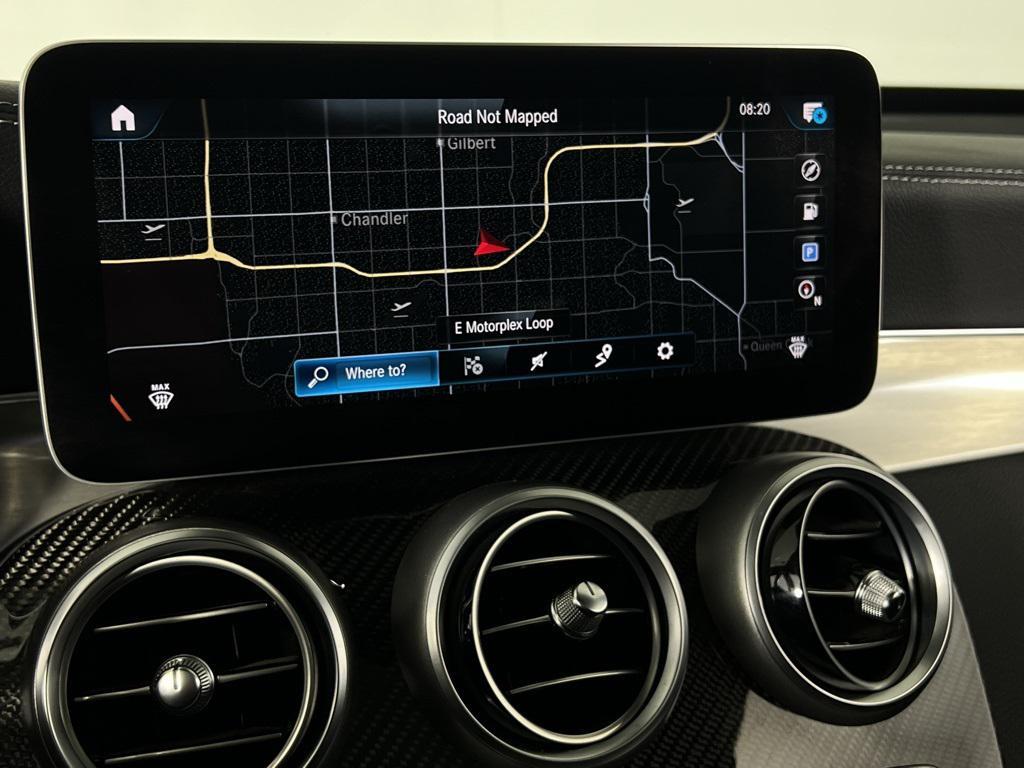 used 2020 Mercedes-Benz AMG GLC 63 car, priced at $45,473