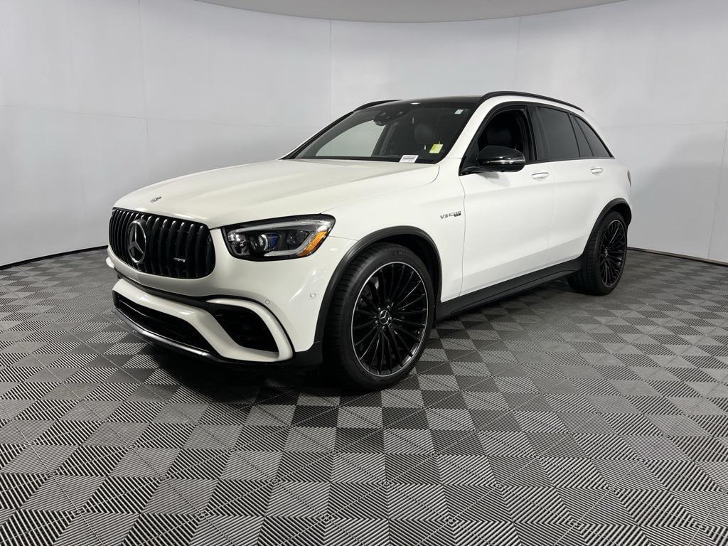 used 2020 Mercedes-Benz AMG GLC 63 car, priced at $45,473