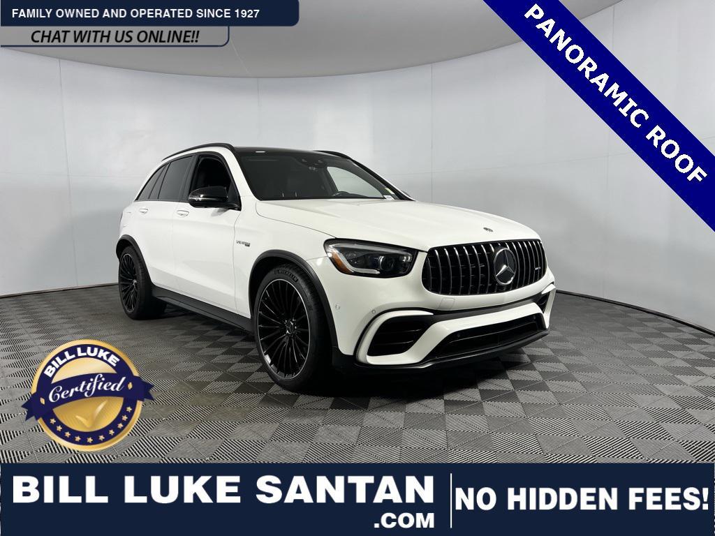 used 2020 Mercedes-Benz AMG GLC 63 car, priced at $45,473