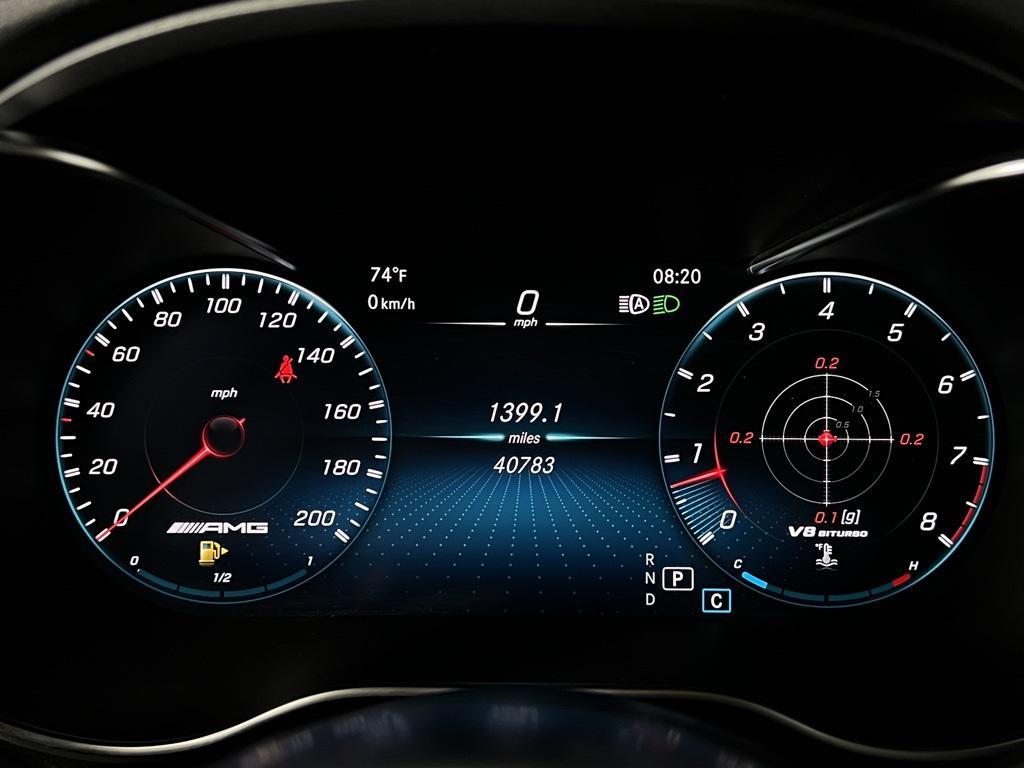 used 2020 Mercedes-Benz AMG GLC 63 car, priced at $45,473