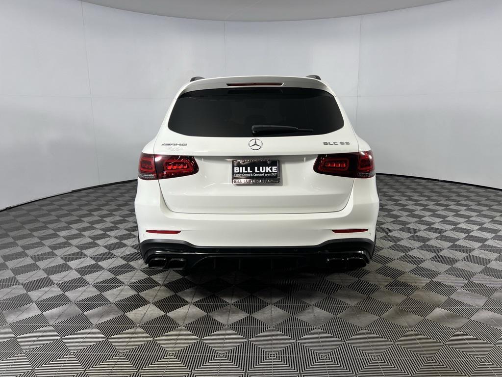 used 2020 Mercedes-Benz AMG GLC 63 car, priced at $45,473