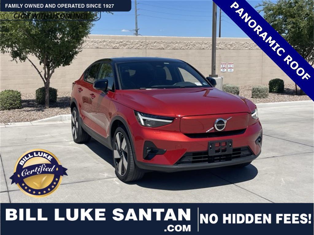 used 2022 Volvo C40 Recharge Pure Electric car, priced at $25,373