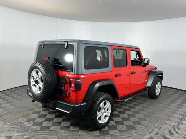 used 2020 Jeep Wrangler Unlimited car, priced at $21,975