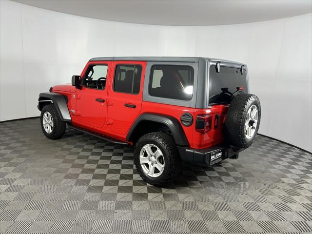 used 2020 Jeep Wrangler Unlimited car, priced at $21,975