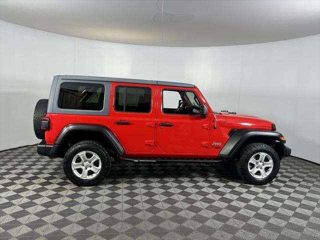 used 2020 Jeep Wrangler Unlimited car, priced at $21,975