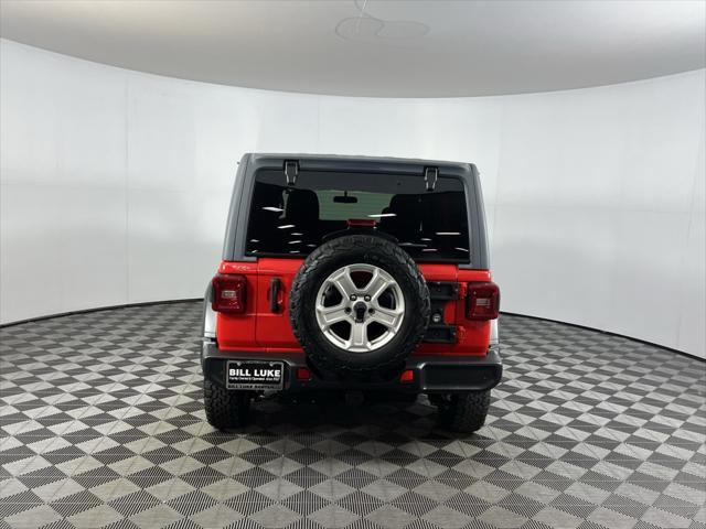 used 2020 Jeep Wrangler Unlimited car, priced at $21,975