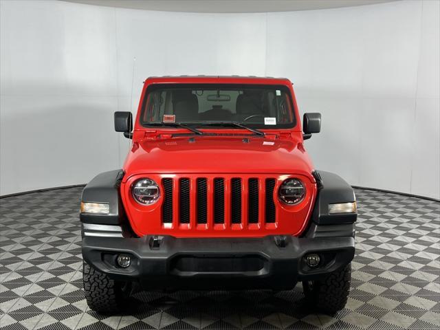 used 2020 Jeep Wrangler Unlimited car, priced at $21,975