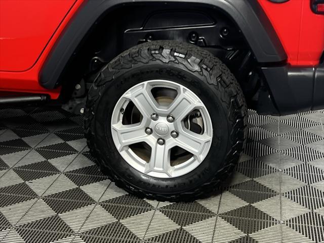 used 2020 Jeep Wrangler Unlimited car, priced at $21,975